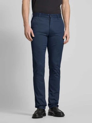 Chinosy o kroju slim fit z wpuszczanymi kieszeniami Boss Orange