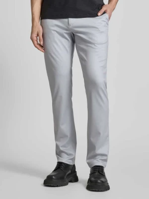 Chinosy o kroju slim fit z wpuszczanymi kieszeniami MCNEAL