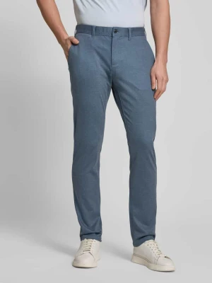 Chinosy o kroju slim fit z wpuszczanymi kieszeniami MCNEAL