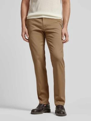 Chinosy o kroju slim fit z wpuszczanymi kieszeniami w stylu francuskim model ‘Fabio’ BRAX