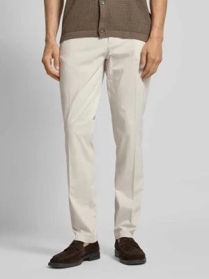 Chinosy o kroju slim fit z zawieszką Manuel Ritz
