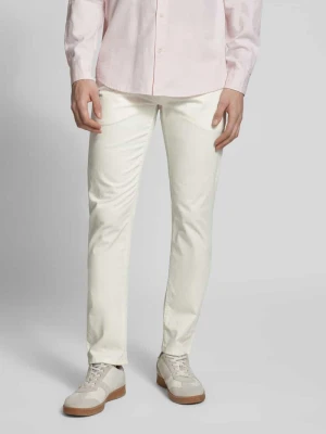Chinosy o kroju slim fit ze szlufkami na pasek Boss Orange