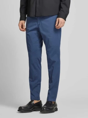 Chinosy o kroju slim fit ze szlufkami na pasek model ‘Kaiton’ Boss