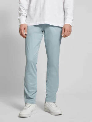 Chinosy o kroju slim fit ze szlufkami na pasek model ‘MARCO BOWIE’ jack & jones