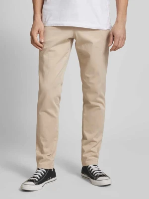 Chinosy o kroju slim fit ze szlufkami na pasek model ‘MARCO BOWIE’ jack & jones