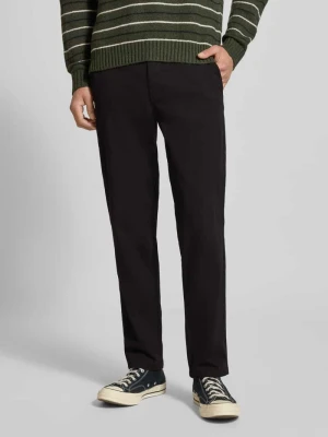 Chinosy o kroju straight fit z kieszeniami z tyłu model ‘Stollie’ jack & jones