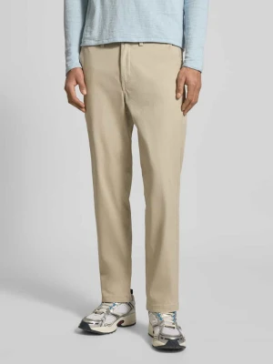 Chinosy o kroju straight fit z kieszeniami z tyłu model ‘Stollie’ jack & jones