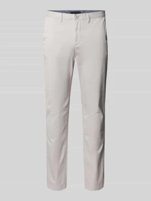 Chinosy o kroju straight fit z mieszanki bawełny Tommy Hilfiger