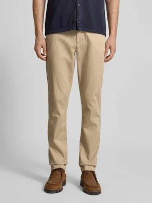 Chinosy o kroju straight fit z mieszanki bawełny Tommy Hilfiger