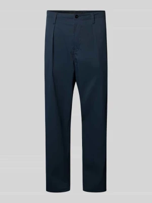 Chinosy o kroju straight fit z zakładkami w pasie G-Star Raw