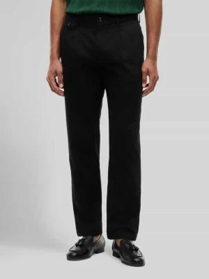 Chinosy o kroju tapered fit z mieszanki bawełny model 'Harlem' Tommy Hilfiger