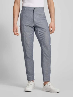Chinosy o kroju tapered fit ze szlufkami na pasek model ‘SUMMER’ Jack&Jones