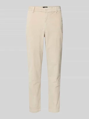 Chinosy o kroju tapered fit ze sztruksu jack & jones