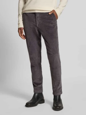 Chinosy o kroju tapered fit ze sztruksu jack & jones