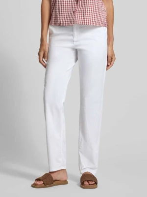 Chinosy o kroju tapered z mieszanki bawełny s.Oliver RED LABEL