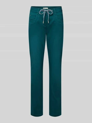 Chinosy o kroju tapered z mieszanki bawełny Tom Tailor