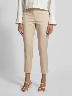 Chinosy o skróconym kroju tapered fit Christian Berg Woman