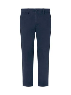 Chinosy Pepe Jeans granatowy