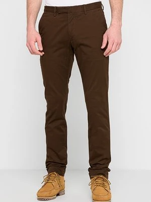 Chinosy Polo Ralph Lauren ciemnobrązowy