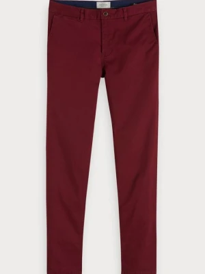 Chinosy Scotch & Soda czerwony