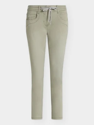 Chinosy Tom Tailor oliwkowy