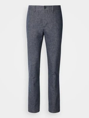 Chinosy Tommy Hilfiger granatowy
