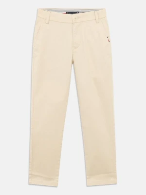 Chinosy Tommy Hilfiger beżowy