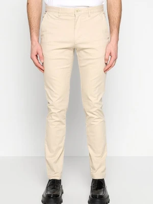 Chinosy Tommy Hilfiger beżowy