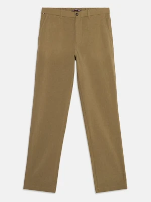 Chinosy Tommy Hilfiger brązowy