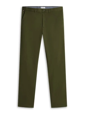 Chinosy Tommy Hilfiger brązowy