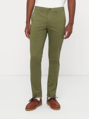Chinosy Tommy Hilfiger ciemnozielony