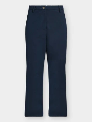 Chinosy Tommy Hilfiger granatowy