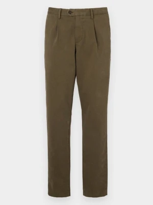 Chinosy Tommy Hilfiger oliwkowy