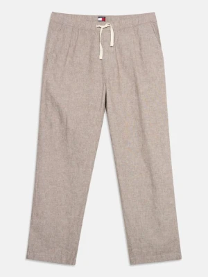 Chinosy Tommy Jeans ochra