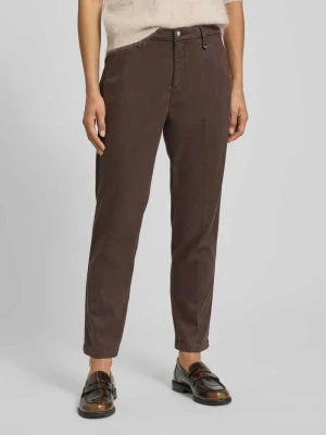 Chinosy z detalem z logo model ‘CHINO TURN UP’ MAC