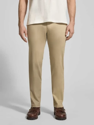 Drobno fakturowane Chinosy z kieszeń z tyłu Bugatti