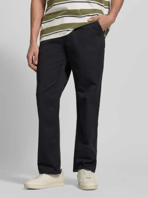 Chinosy z kieszeniami wpuszczanymi model 'MADDOX' Blend