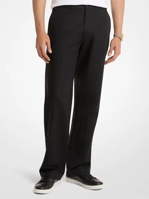 Chinosy z lnu i bawełny Finn Michael Kors Mens