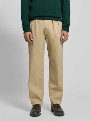 Chinosy z plisami i kieszeniami z tyłu Polo Ralph Lauren