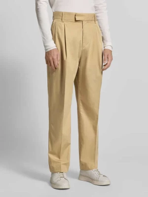 Chinosy z prostą nogawką z czystej bawełny model ‘CELEG261’ HUGO