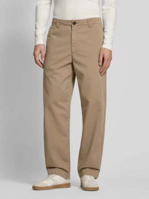 Chinosy z prostą nogawką z szlufkami na pasek model ‘STORM’ ANNARR