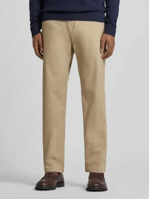 Chinosy z wpuszczanymi kieszeniami w stylu francuskim Christian Berg Men