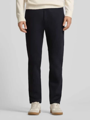 Chinosy z wpuszczanymi kieszeniami w stylu francuskim Christian Berg Men