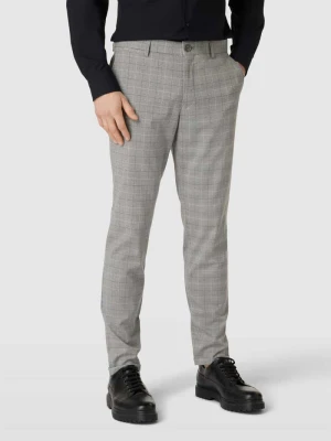 Chinosy ze wzorem w kratę glencheck model ‘MAliam Pant’ Matinique