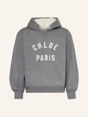 Chloé Bluza Z Kapturem grau