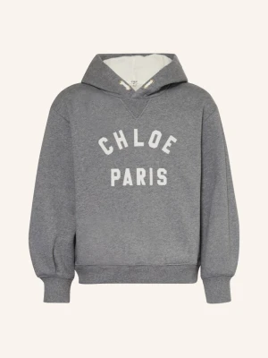 Chloé Bluza Z Kapturem grau SZARY