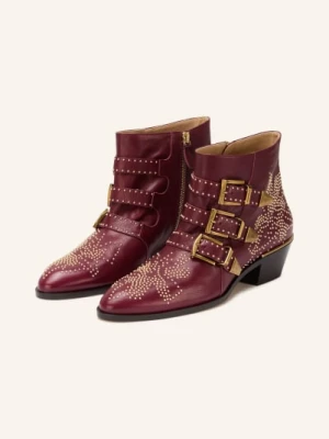 Chloé Botki Susan Z Nitami rot