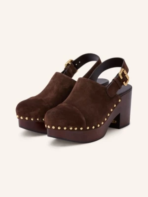 Chloé Chodaki Jeannette Z Nitami braun 27Z CHOCOLATE BROWN