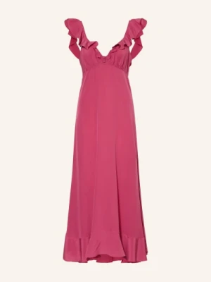 Chloé Jedwabna Sukienka pink