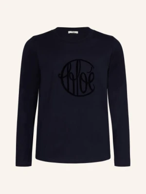 Chloé Koszulka Z Długim Rękawem blau